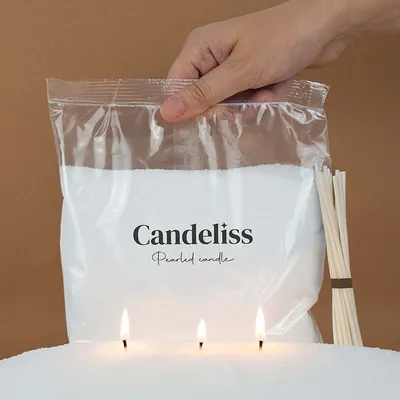Pearled candles | Premium